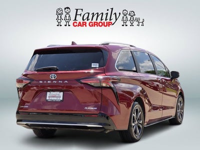 2025 Toyota Sienna Platinum 7 Passenger
