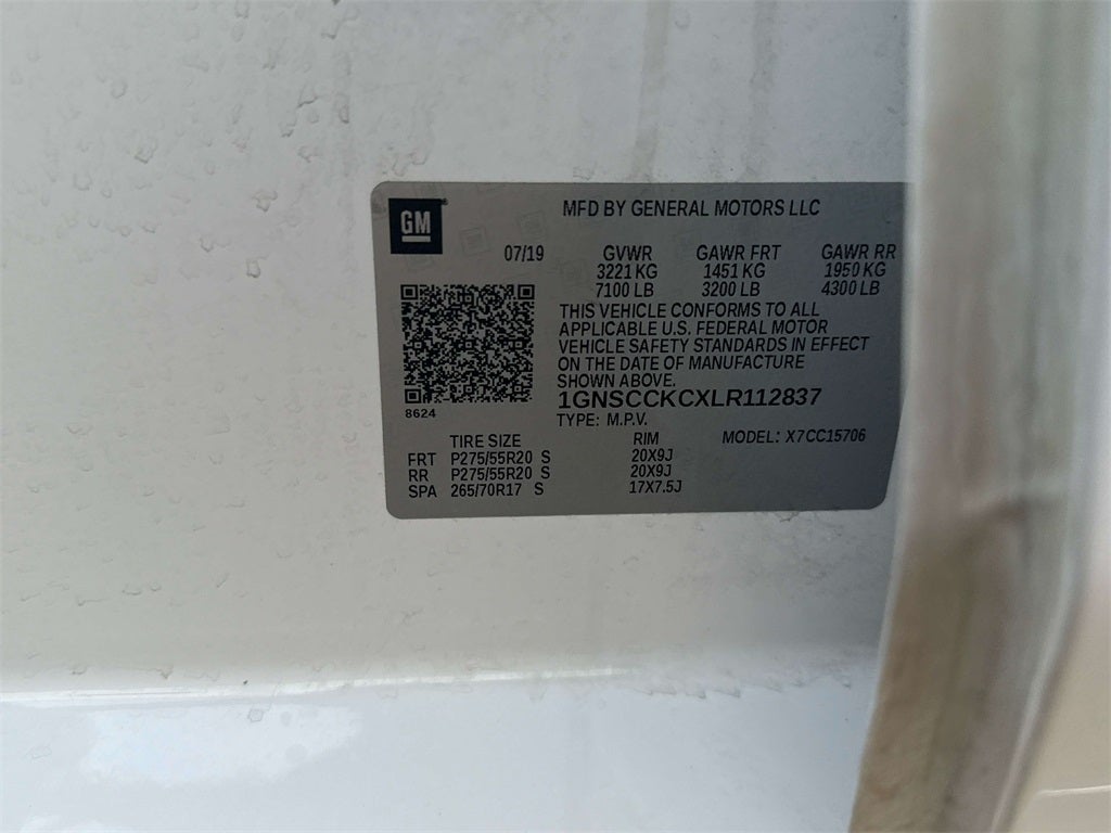 2020 Chevrolet Tahoe Premier