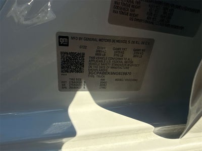 2022 Chevrolet Silverado 1500 Custom