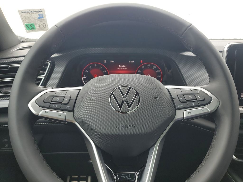 2026 Volkswagen Atlas Cross Sport 2.0T SEL R-Line Black