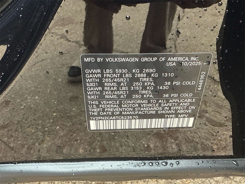 2026 Volkswagen Atlas 2.0T SEL Premium R-Line