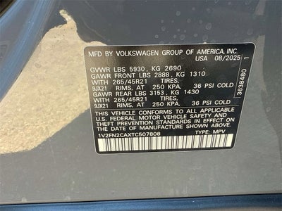 2026 Volkswagen Atlas 2.0T SEL Premium R-Line