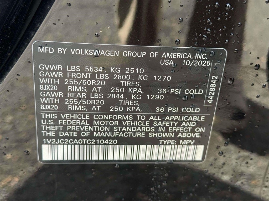 2026 Volkswagen Atlas Cross Sport 2.0T SE w/Technology