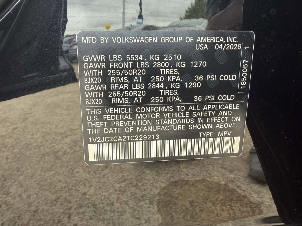 2026 Volkswagen Atlas Cross Sport 2.0T SE w/Technology