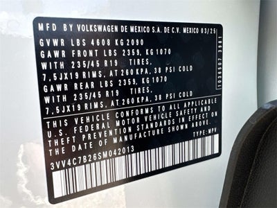 2025 Volkswagen Taos 1.5T SEL