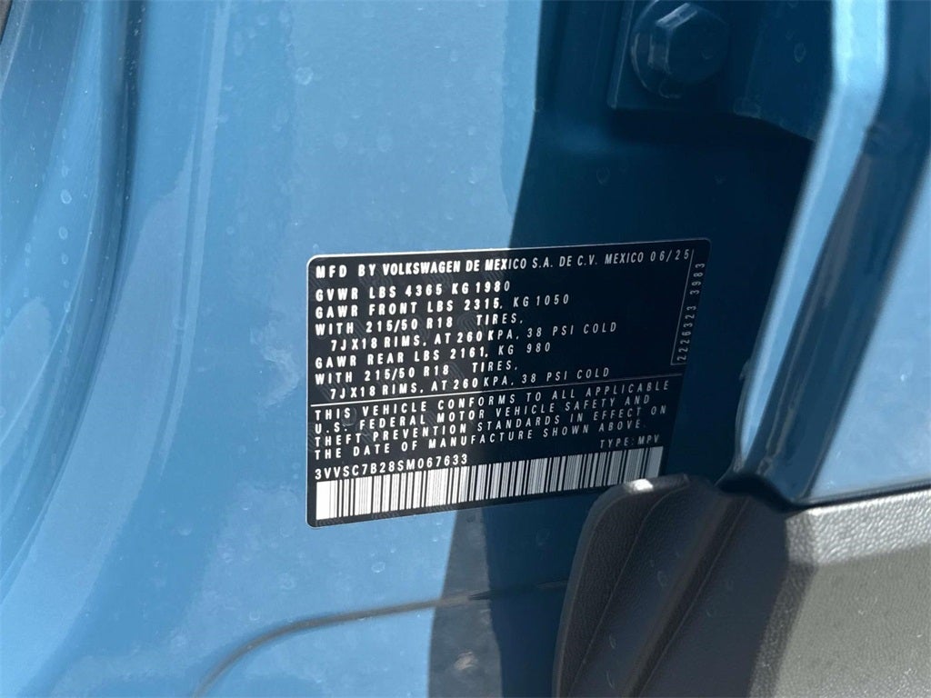 2025 Volkswagen Taos 1.5T SE