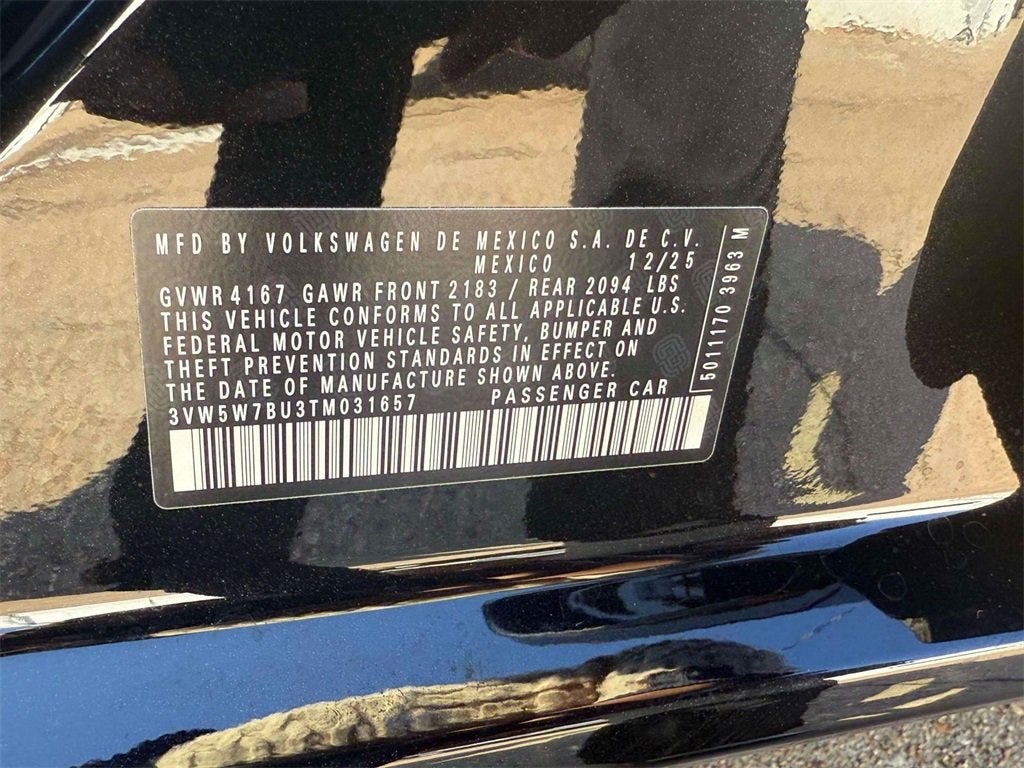 2026 Volkswagen Jetta 1.5T S