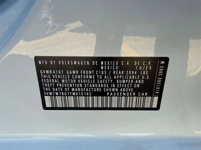 2026 Volkswagen Jetta 1.5T SE