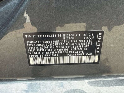 2026 Volkswagen Jetta 1.5T Sport