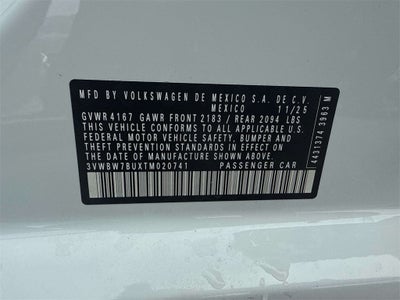 2026 Volkswagen Jetta 1.5T Sport