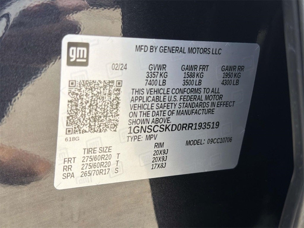 2024 Chevrolet Tahoe Premier