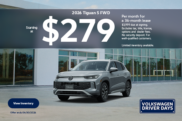 2026 Tiguan Lease